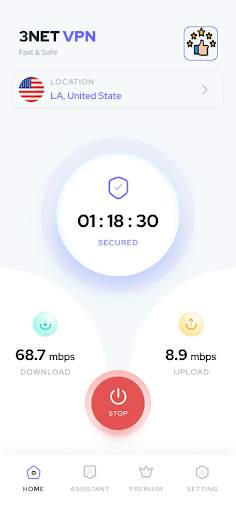 3NET VPN screenshot 4