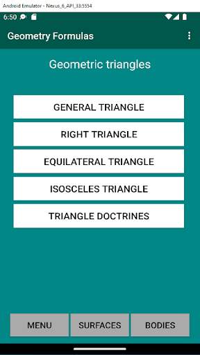 Geometry formulas скриншот 4