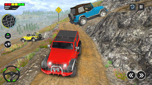 Offroad Jeep Driving Car Games screenshot 6