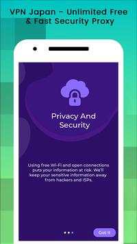 VPN Japan - Japan VPN Free screenshot 3