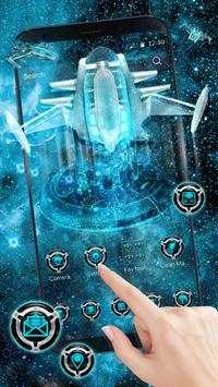 Space Galaxy Launcher Theme Live HD Wallpapers screenshot 3