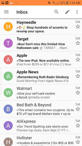 Fast Email App for Android screenshot 2