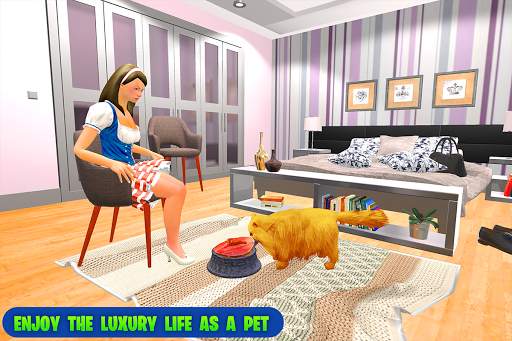 family pet cat simulator: cat games for kids screenshot 11
