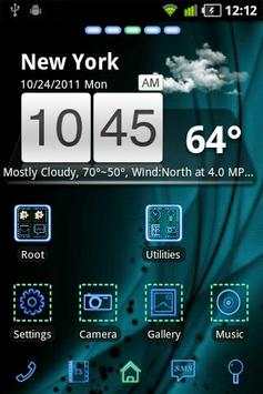 Futuristic GO Launcher EX screenshot 4