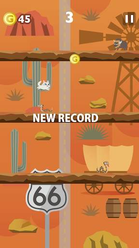 JumpJump Cat - Cat Games Free screenshot 3