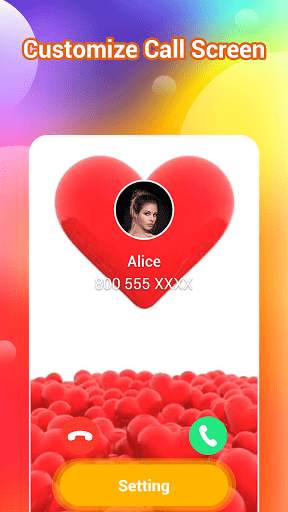 Color Call Screen - Call flash screenshot 4