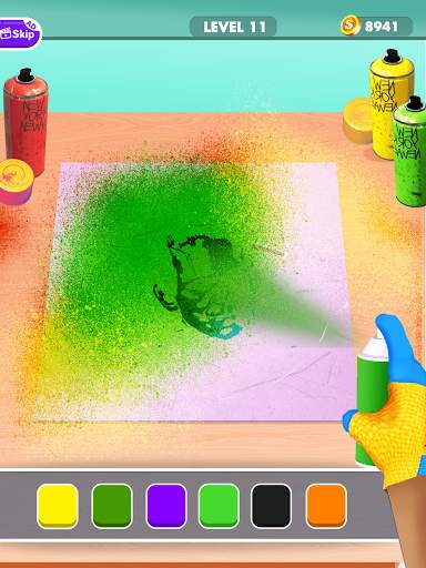 ASMR Cutting & Paint DIY Glass Game screenshot 10