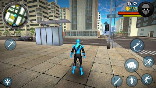 Blue Ninja : Superhero Game screenshot 4