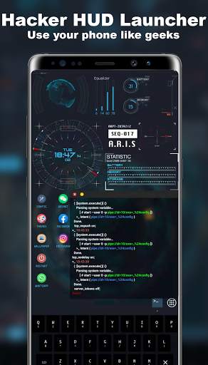 Hacker HUD - New Launcher 2021 screenshot 1