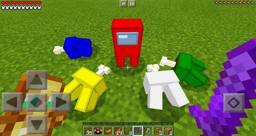 Mod among us Airship Map for Minecraft PE screenshot 3