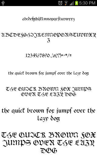 Goth Fonts Message Maker screenshot 5