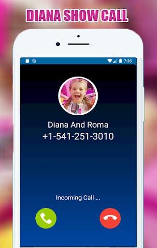Funny Diana Call And Chat Simulator स्क्रीनशॉट 3