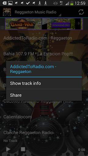 Reggaeton Music Radio Stations screenshot 2