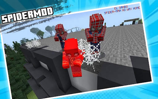 SpiderMan Skin Mod - MCPE screenshot 3