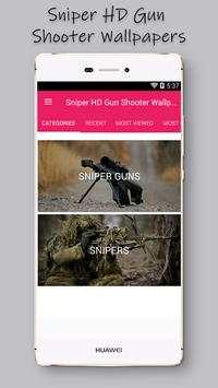 Sniper HD Gun Shooter Wallpapers screenshot 1