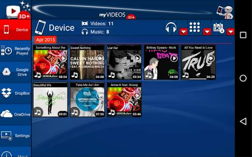 myVideos 3D  screenshot 16