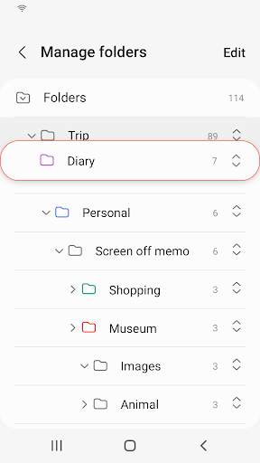 Samsung Notes screenshot 2
