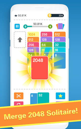 2048 Card-Solitaire Merge Cards Game screenshot 9