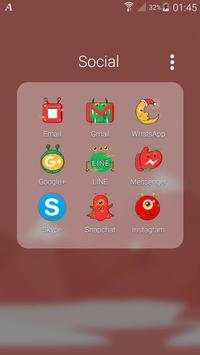 Christmas Theme ABC launcher screenshot 2