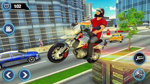 US Motorcycle Parking Off Road Driving Games screenshot 4