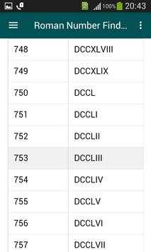 Roman Number Finder screenshot 5