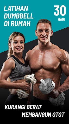 Latihan dumbbell di Rumah screenshot 1