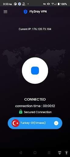 Fly2ray VPN - Fast VPN Servers screenshot 3