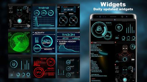 Jarvis Launcher screenshot 2