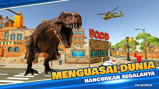 Dino Sim Dinosaur City Rampage screenshot 2