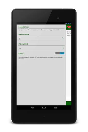 Random Numbers Generator 8 تصوير الشاشة