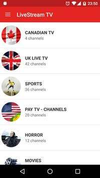 LiveStream TV - Watch TV Live screenshot 2