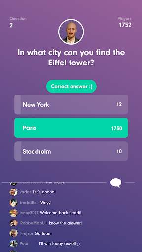 Primetime - Live Quiz Game screenshot 2