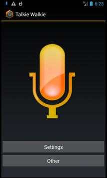 WIFI Walkie Talkie free PTT screenshot 5