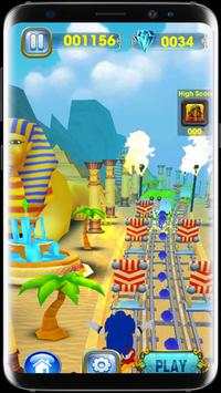 Subway Sonic Run Adventures Jungle Temple Run 3D screenshot 2