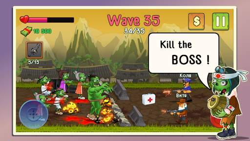Two guys & Zombies: bluetooth screenshot 4