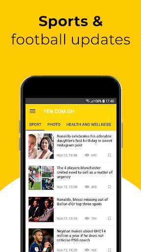Ghana News: YEN Breaking & Trending News App screenshot 4