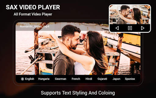SAX Media Player - All Format HD Video Player 3 تصوير الشاشة
