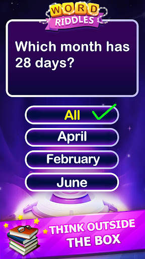 Word Riddles - Offline Word Ga screenshot 1