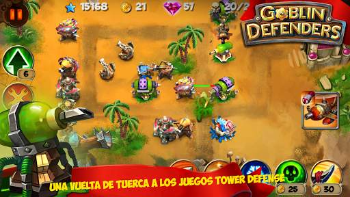 TD: Goblin Defenders - Towers Rush screenshot 1