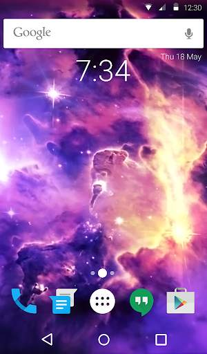 Space Storm Animated Keyboard   Live Wallpaper screenshot 6