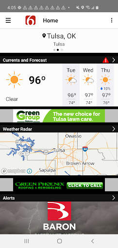 News On 6 Weather screenshot 1