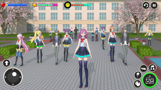 High School Girl Life Sim 3D screenshot 4