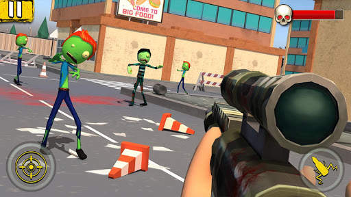 Halloween Sniper : Scary Zombies screenshot 21