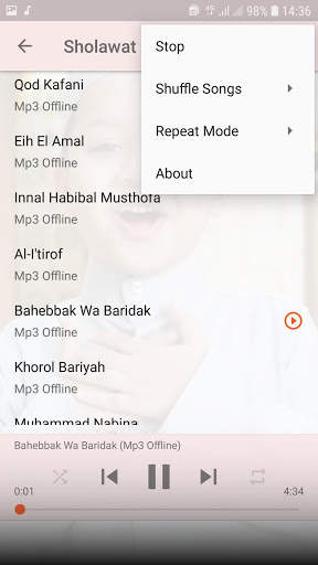 Man Ana - Sholawat Muhamad Hadi Assegaf Offline screenshot 6