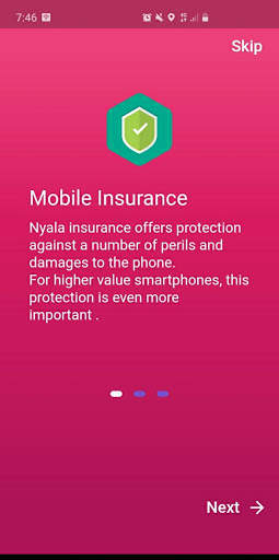 Nyala Mobile Insurance screenshot 2