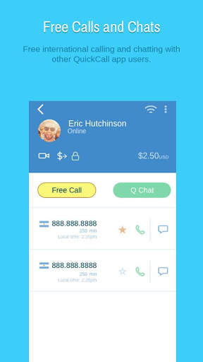 QuickCall Free Calling App screenshot 2