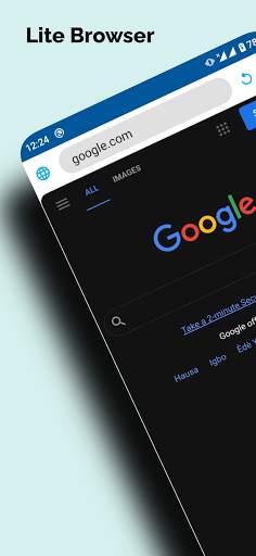 Lite Browser screenshot 1