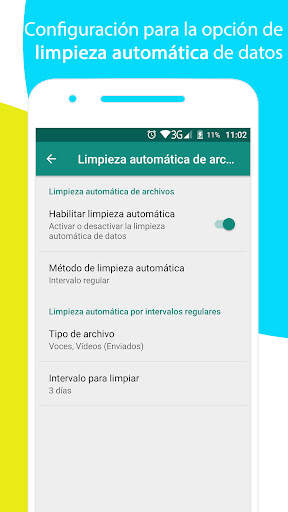 Limpiador para WhatsApp screenshot 6