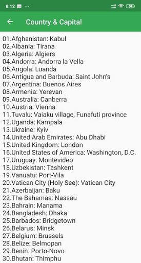 General Knowledge (World Wide) screenshot 3