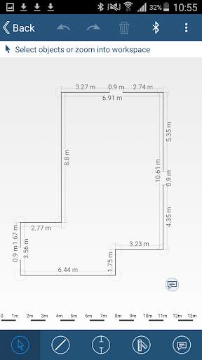 Bosch MeasureOn Gen.1 3 تصوير الشاشة